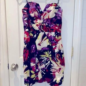 Floral mini dress
